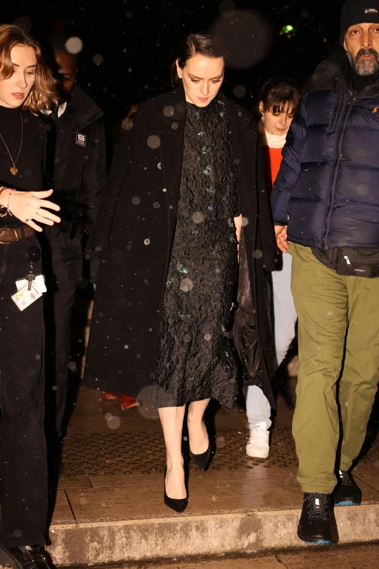 DAISY RIDLEY ARRIVES AT SOMETIMES I THINK ABOUT DYING PREMIERE IN PARIS